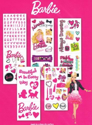 Amazon Co Jp バービー Barbie ウォールアクセントステッカーroomscapes75 キャラクター グッズ ウォールシール 輸入 壁紙 インテリア Diy 工具 ガーデン