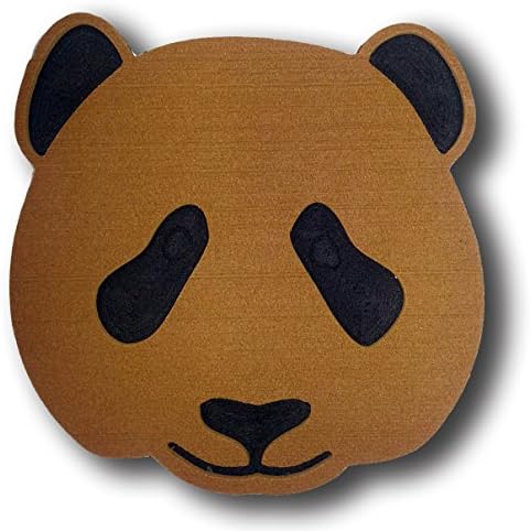 ToejamrStomp Pad - Panda Bear FACE - Brown