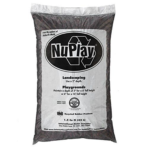 Rubber Nugget Mulch, Full Pallet, 75 Cubic Feet Redwood eBay