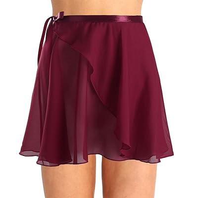 MSemis Sheer Chiffon Ballet Dance Wrap Skirt with Kuwait Ubuy