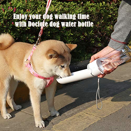 Dog Water Bottle for Walking and Traveling, Portable Hiking Pet Water