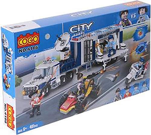 Cogo City Police For Boys, 401 Pieces Similar To Lego price in