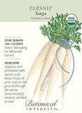 Organic Turga Parsnip Seeds - 500 mg - Botanical Interests