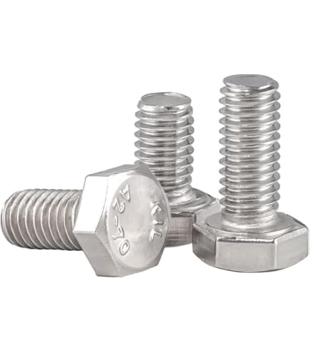 Perno De Grifo Hexagonal Totalmente Roscado De 1/4 X 1-1/2" Grado 5
