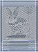 Lapin Design Blue Kitchen Towel