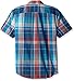 Original Penguin Men's Short Sleeve Button-Up Shirt, Roadmap Plaid Lawn