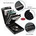 ANSSOW RFID Blocking Card Holder Case for Men and Women, Safe and Secure Protection for Travel or Business, Includes slots for credit cards and driver license, Slim Aluminum Metal Wallet
