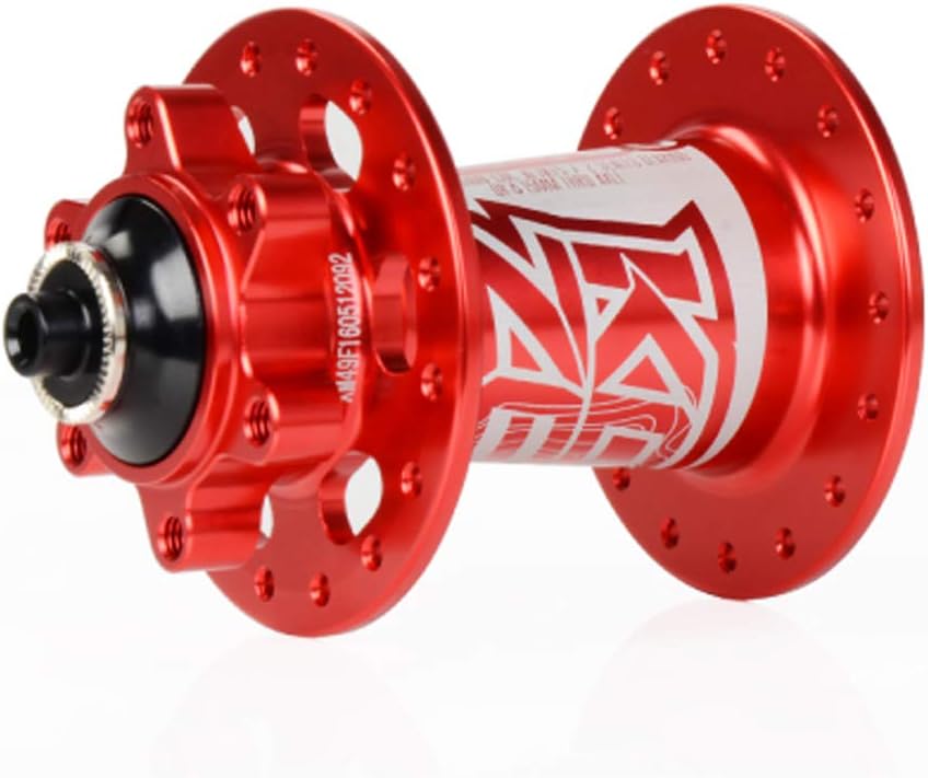 KOOZER Red Front Hub 9x100mm Quick Release XM490 32Hole CNC Aluminum Mountain Bike Disc Brake