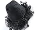 Onedor African American Afro Short Kinky Curly Wrap Drawstring Puff Ponytail Bun Extension