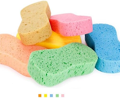 La Tartelette Multi-Use Large Scrunge Scrub Sponge Car Washing Sponge - Pack of 3