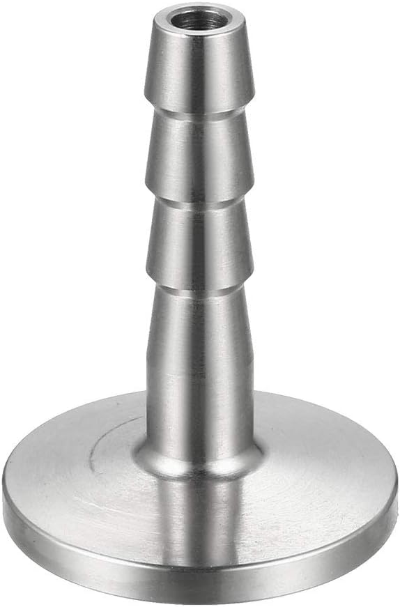 sourcing map Clamp Hose Adapter 1.181 Inch Flange to 5/16 Inch Hose Barb Fitting, 5/16"
