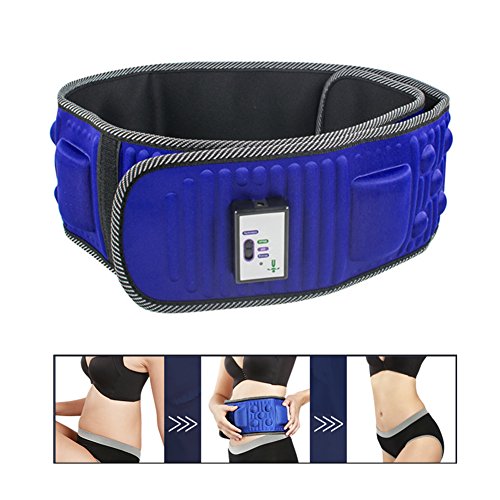 Slimming Belt by Lolicute, Electric Weight Lose Magnet Belt Vibration Massage Burning Fat Lose Weight Shake Belt Waist Trainer Waist Trimmer