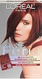 LOreal Feria Multi-Faceted Shimmering Color 3X Highlights Very Rich Auburn and Warmer 66 - ( Pack of 1)