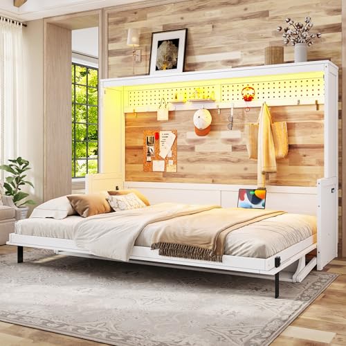 KEIKI Queen Horizontal Cabinet Murphy Bed