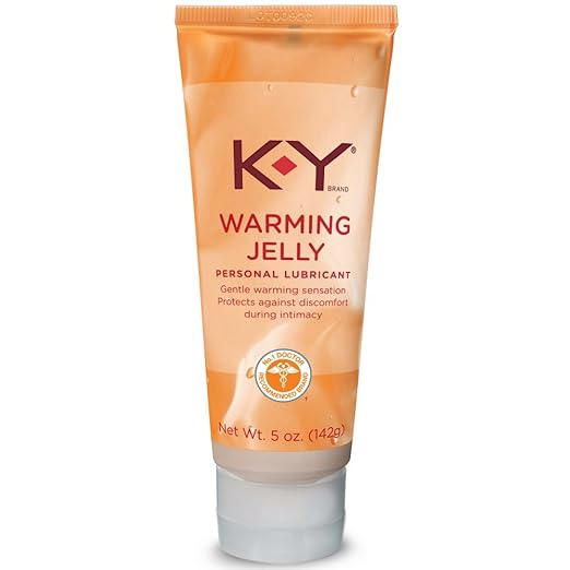 K-Y Warming Jelly Lubricant, 5 oz. (Pack of 4)
