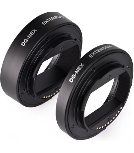 Amazon.com : Fujifilm Macro Extension Tube MCEX-18G WR, Black