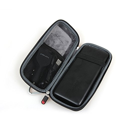 Hermitshell Hard Protective Travel Case Fits Portable Charger RAVPower 22000mAh 5.8A Output 3-Port Power Bank USB Battery Pack