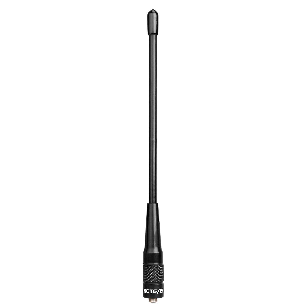 Retevis RHD701 Walkie Talkie Antenna, SMA-F, Dual Band, Compatible with Baofeng GT5R UV-5R UV-5RE BF-888S eSynic UV-5R Retevis RT5R RA79 Quansheng UVK5 Radtel RT-470X (1 pcs)
