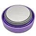 LunchBots Wide Thermal 16 oz. All Stainless Steel Bowl - Insulated Food Container Stays Hot 6 Hours or Cold for 12 Hours - Leak Proof Soup Jar for Portable Convenience - Purple