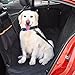 Mpow Pet Seat Cover, Dog Car Seat Cover with Mesh Viewing Window & Storage Pocket, Dog Hammock Waterproof Non-Scratch Large Backseat Cover, Nonslip Backing and Seat Anchors for Cars, Trucks