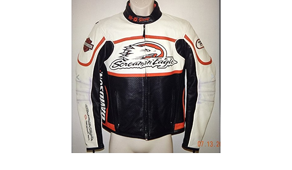 harley davidson screamin eagle raceway leather jacket