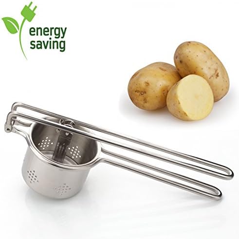 Stainless Steel Potato Ricer Masher Baby Food Strainer for Purple Potato Fruit Perfect Mashed potatoes Kitchen Tool
