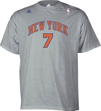 Amazon.com : NBA Men's New York Knicks Carmelo Anthony Grey Player Name & Number Tee Shirt 