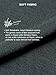 David Archy Men's 2 Pack Bamboo Long Pajamas Pants Loungewear Sleep Bottoms (L, Dark Gray+Navy Blue)