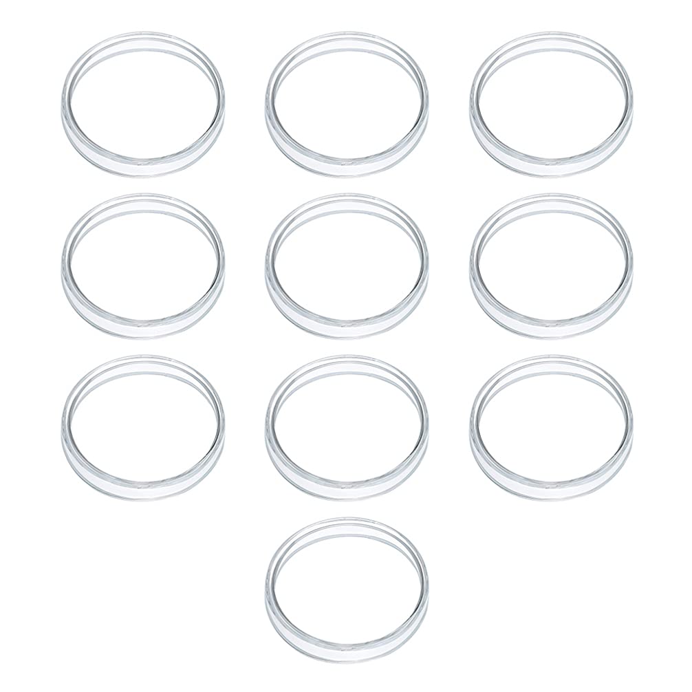 iplusmile 10pcs Glass Petri Dish Petri Dish Cell Culture Plates for School Science Projects Seeding Storage Biological Themed Party