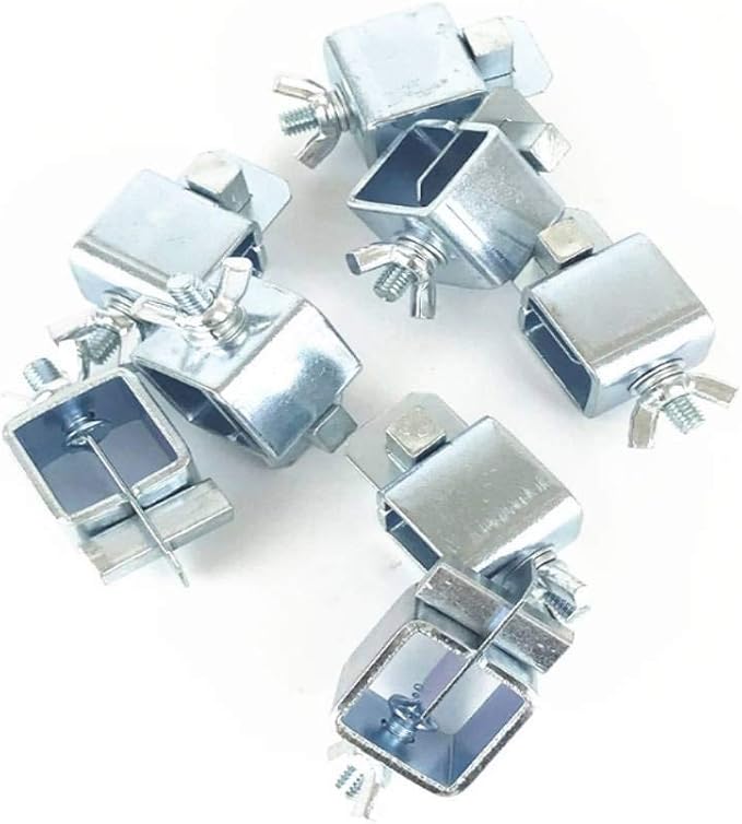 8PCS Butt Welding Clamps Weld Sheet Metal Clamps for Auto