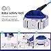 Toddler Safety Harness & Leash| Kids & Child Safety Backpack Leash 2in1 Upgraded Leash (Blue, 2.5 M)