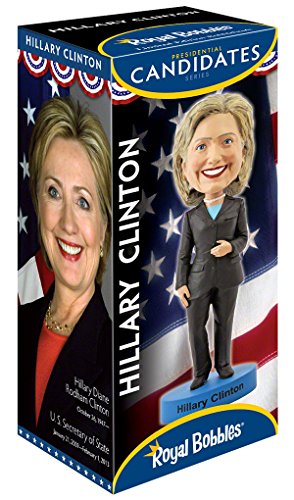 Royal Bobbles Hillary Clinton Bobblehead - //coolthings.us