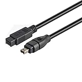 Herfair Firewire Cable IEEE 1394 9Pin to 4Pin Wire