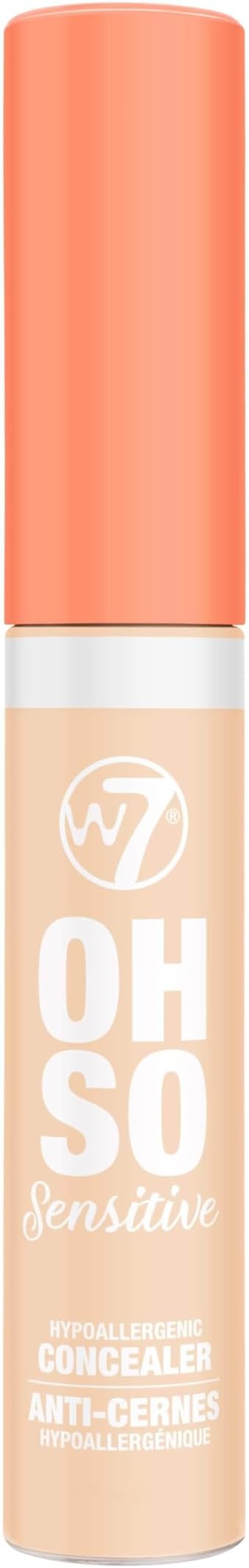 W7 Oh So Sensitive Concealer 4 Light Neutral Hypoallergenic Creamy Medium Full