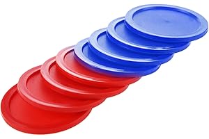 3.25 or 2.5 Inch Air Hockey Pucks - Professional, Durable Pucks for Large Tables - Compatible with Standard Pushers and Goals - Best Air Hockey Accessories for Fun and Entertainment by INSCOOL