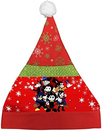 UYBND89 Christmas Holiday Xmas Cap For Santa Claus Gifts Alice Angel-Bendy For Adult And Children