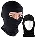Newdora Motorcycle Cycling Lycra Nylon Balaclava Full Face Mask scrub caps (Black)