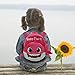 New Cartoon Baby Shark School Bag for Children Kids Cute Plush School Backpack Blue Rose Yellow Color Boys Schoolbag - Pink
