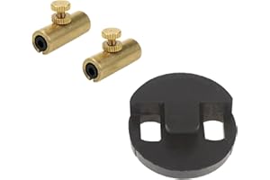 FarBoat 2Pcs Cello Wolf Tone Eliminator Suppressor Clip with Rubber Mute