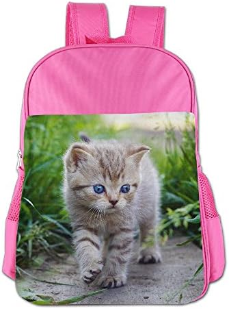 Boy's&amp;Girl's Wallpapers-of-cats-and-kittens School Backpack Pink