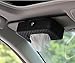 Besplore Luxury PU Leather Car Visor Tissue Holder Mount,Multi-use Paper Towel Slim Cover Case,Hanging Tissue Holder Case for Car Back Seat,Black