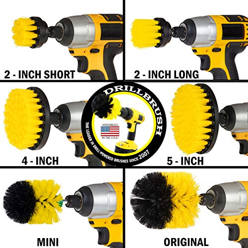 The Ultimate Drill Brush Attachment Spin Brush Power Scrubber Variety