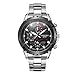 LONGBO Fashion Big Face Watches For Men Clearance For Sale Casual Analog Stainless Steel Band Military Sport Wrist Watches Black