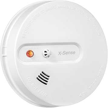 X-Sense Detector de Humo y Calor 2-in-1 Alarma Sonido CC03M con Sensor Dual