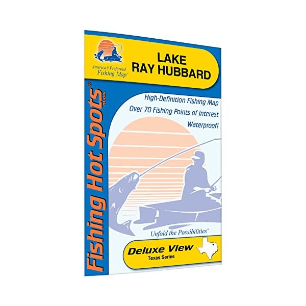 Ray Hubbard Fishing Map, Lake | LakeHouseLifer