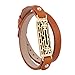 GHIJKL For Fitbit Flex 2 Bands, Fit bit Accessories Wristband for Flex2 by Metal and Leather Bangle-Bracelet Style