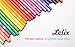 Lelix Colored Pencils 60 Unique Colors Premium Soft Core Perfect Color Pencil for Adult Coloring Books and Artists
