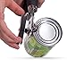 bobuCuisine’s Effortless Spin Power Steel Manual Can Opener - Non Slip Grip - Ergonomic & Comfortable Handle - Built to Last - Stylish & Classy Design