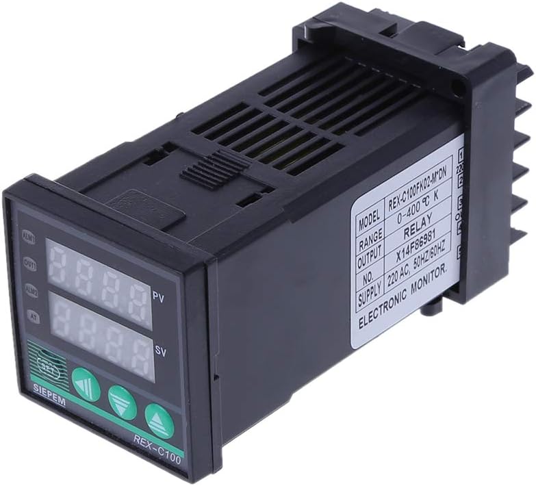 Termostato REX-C100 Termopar Módulo de estado sólido SSR-40 DA Kit de control de temperatura