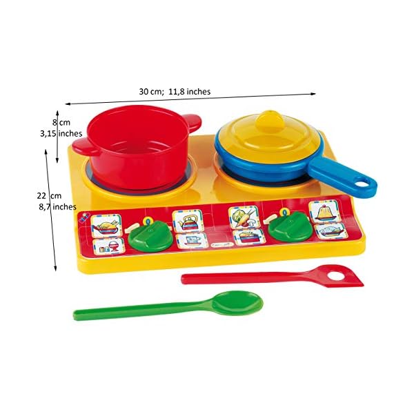 Theo Klein 9170 - Kochplattenset Casa Mia – Bild 4